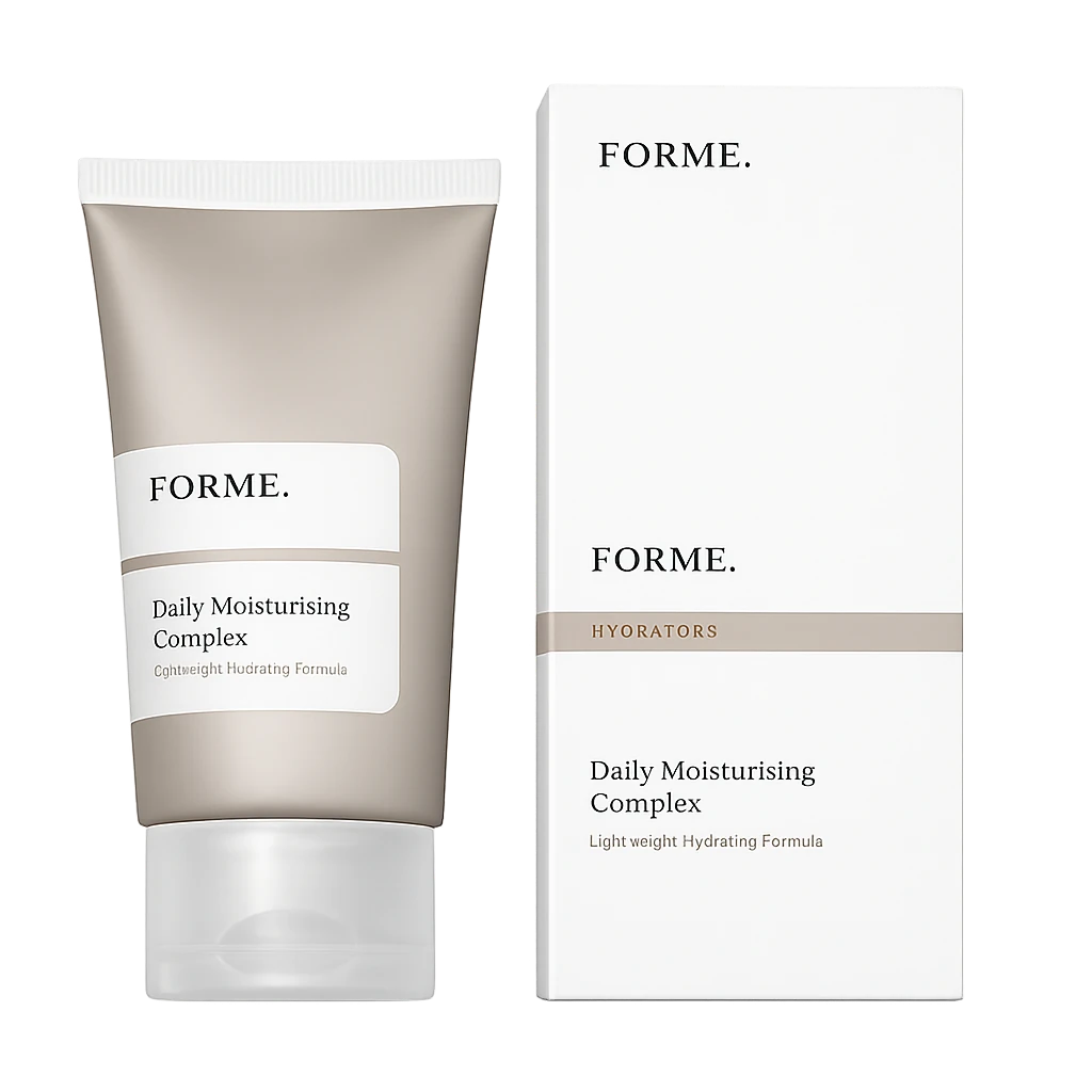 FORME Daily Moisturising Complex tube and carton